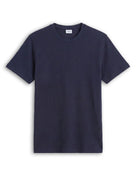 Regular Fit Structured T-Shirt - Navy Blue
