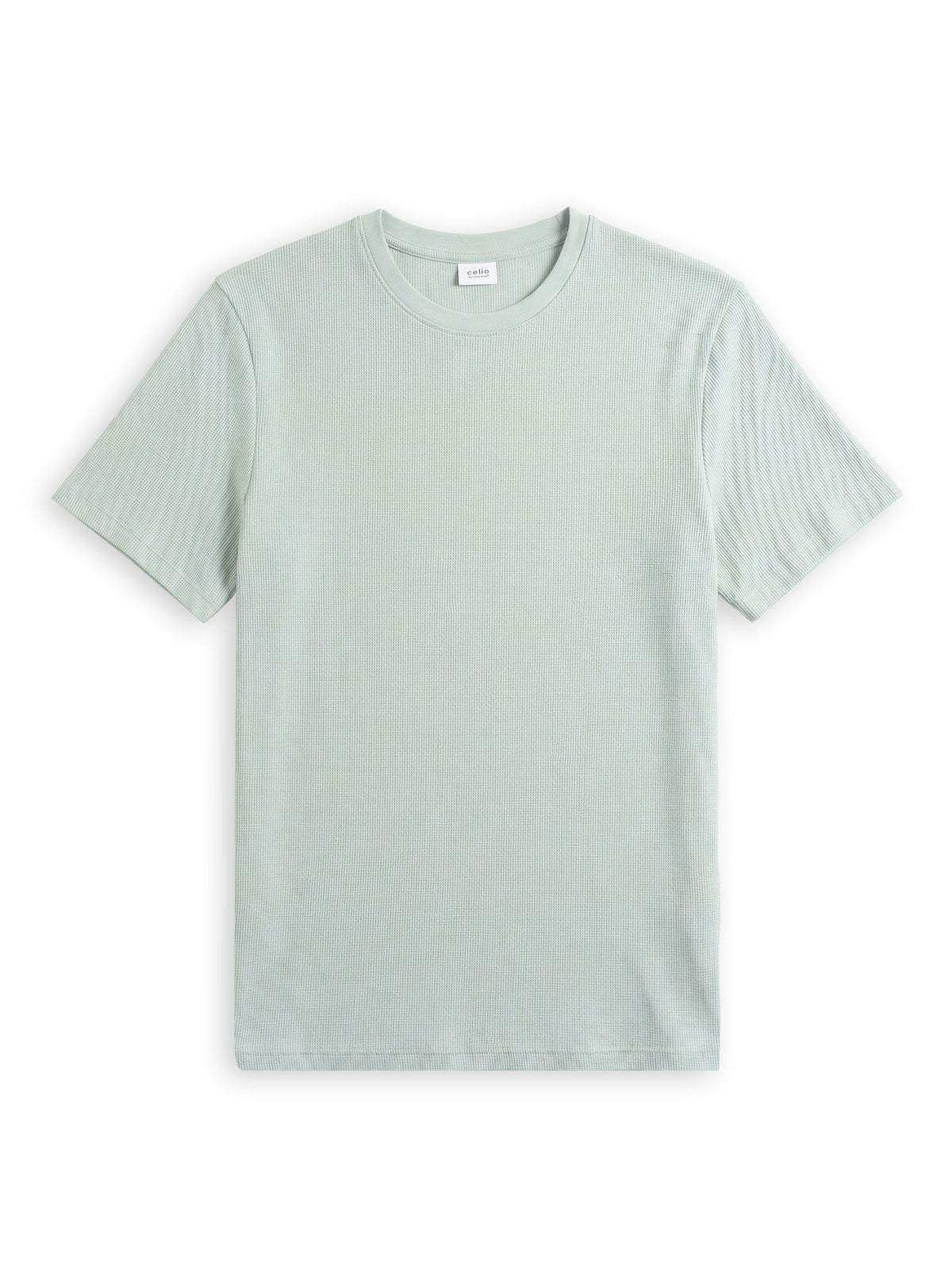 Regular Fit Structured T-Shirt - Green