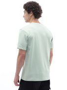 Regular Fit Structured T-Shirt - Green