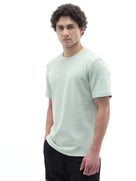 Regular Fit Structured T-Shirt - Green