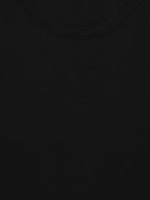 Regular Fit Structured T-Shirt - Black