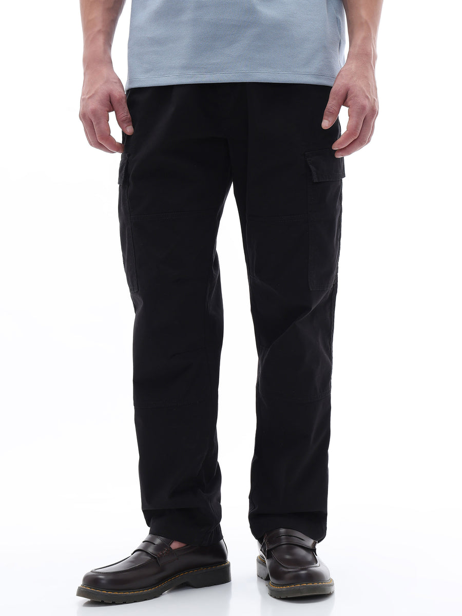 Straight Fit Jeans - Black