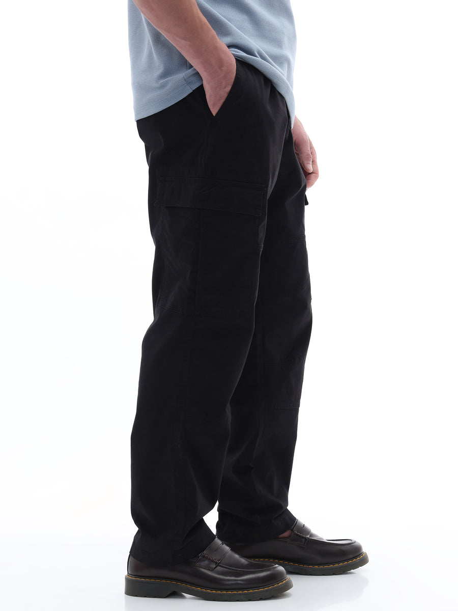 Straight Fit Jeans - Black