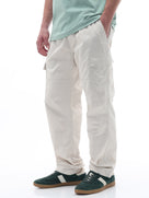 Straight Fit Trousers - Off White