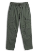 Straight Fit Trousers - Green
