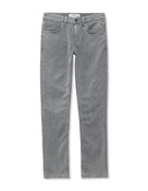 Slim Fit Cotton Blend Jeans - Grey