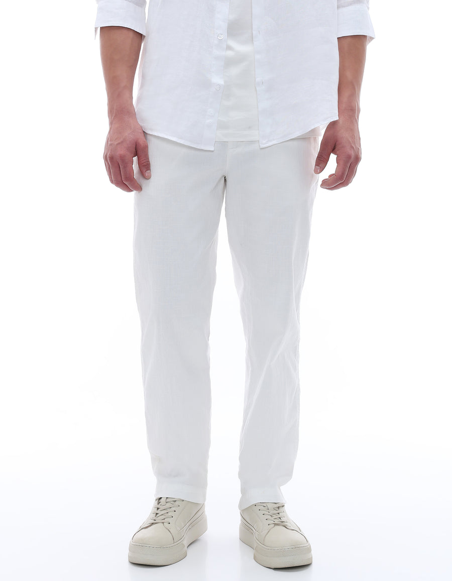 Relaxed Fit Jeans - Off White