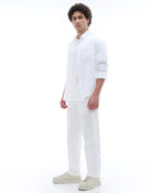 Relaxed Fit Jeans - Off White