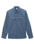 Regular Fit 100% Cotton Spread Collar Shirt - Blue
