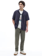 Relaxed Fit Trousers - Blue