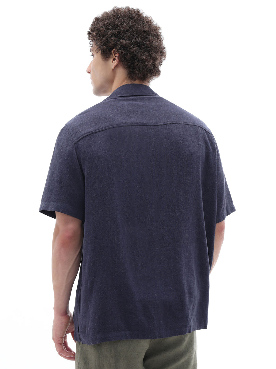 Relaxed Fit Trousers - Blue