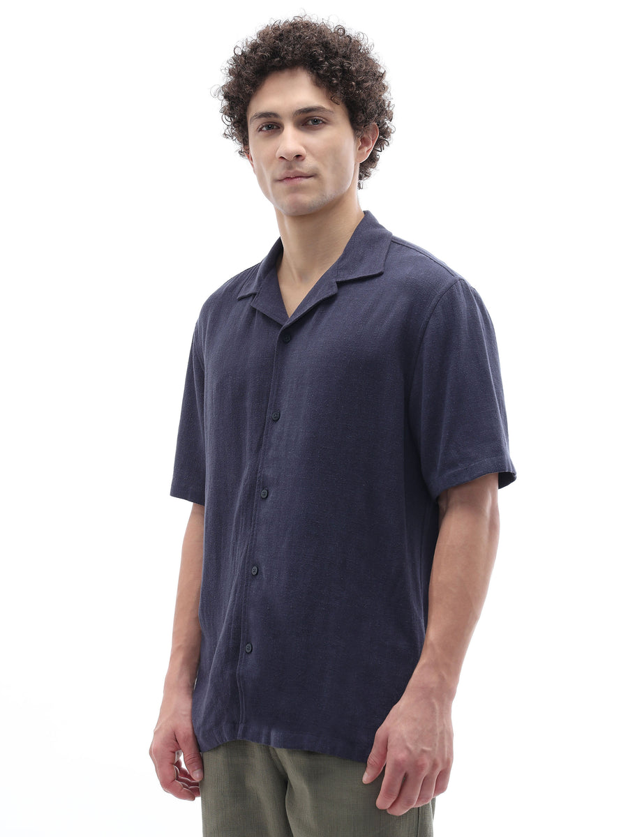 Relaxed Fit Trousers - Blue