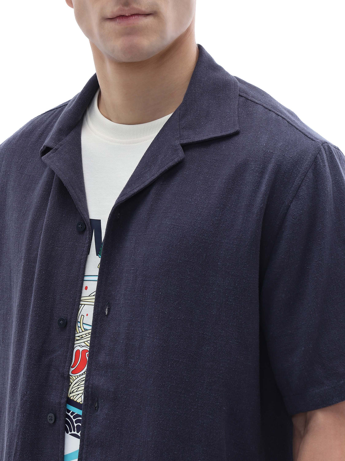 Relaxed Fit Trousers - Blue