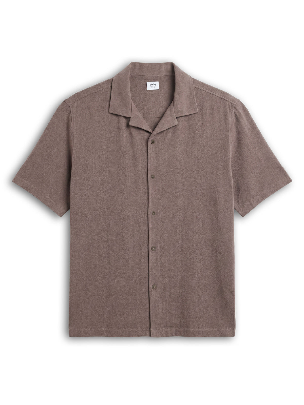 Relaxed Fit Shirt - Light Brown