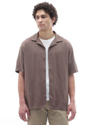 Relaxed Fit Shirt - Light Brown