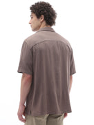 Relaxed Fit Shirt - Light Brown