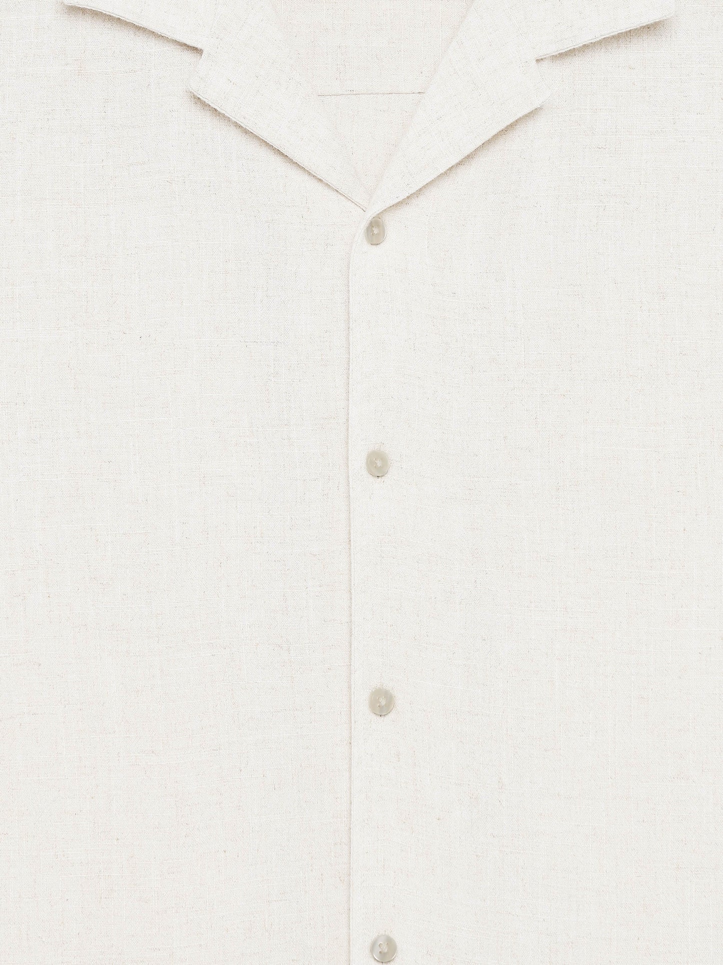 Celio Solid Relaxed Fit Viscose Blend Beige Shirts
