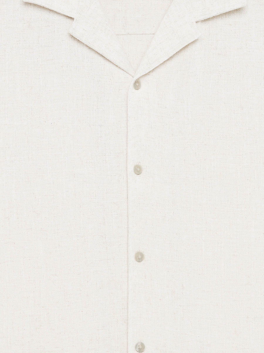 Relaxed Fit Shirt - Natural Beige