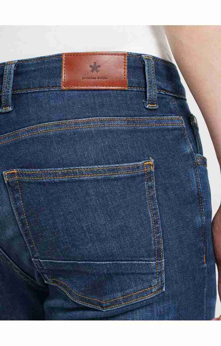 Celio* Cotton Slim Fit Blue Jean