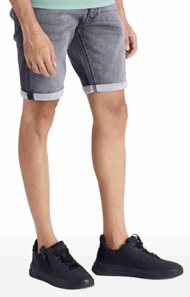Celio* Polycotton Regular Fit Grey Shorts