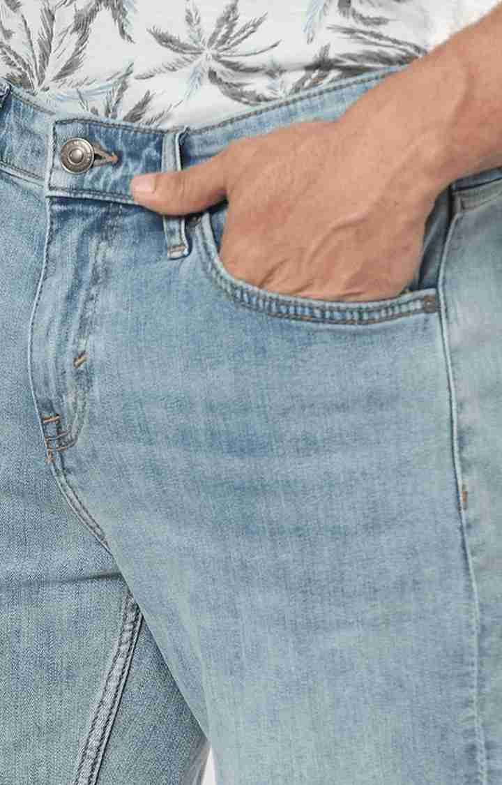 Celio* Cotton Slim Fit Blue Jean