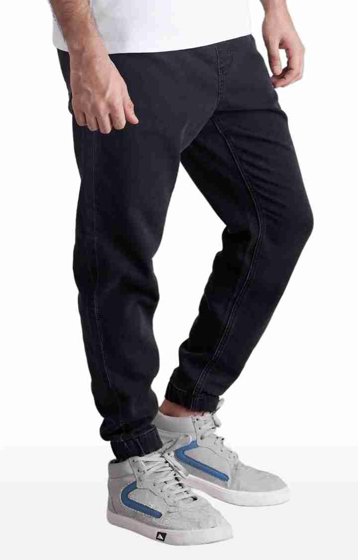 Celio* Polycotton Jogger Fit Black Jean