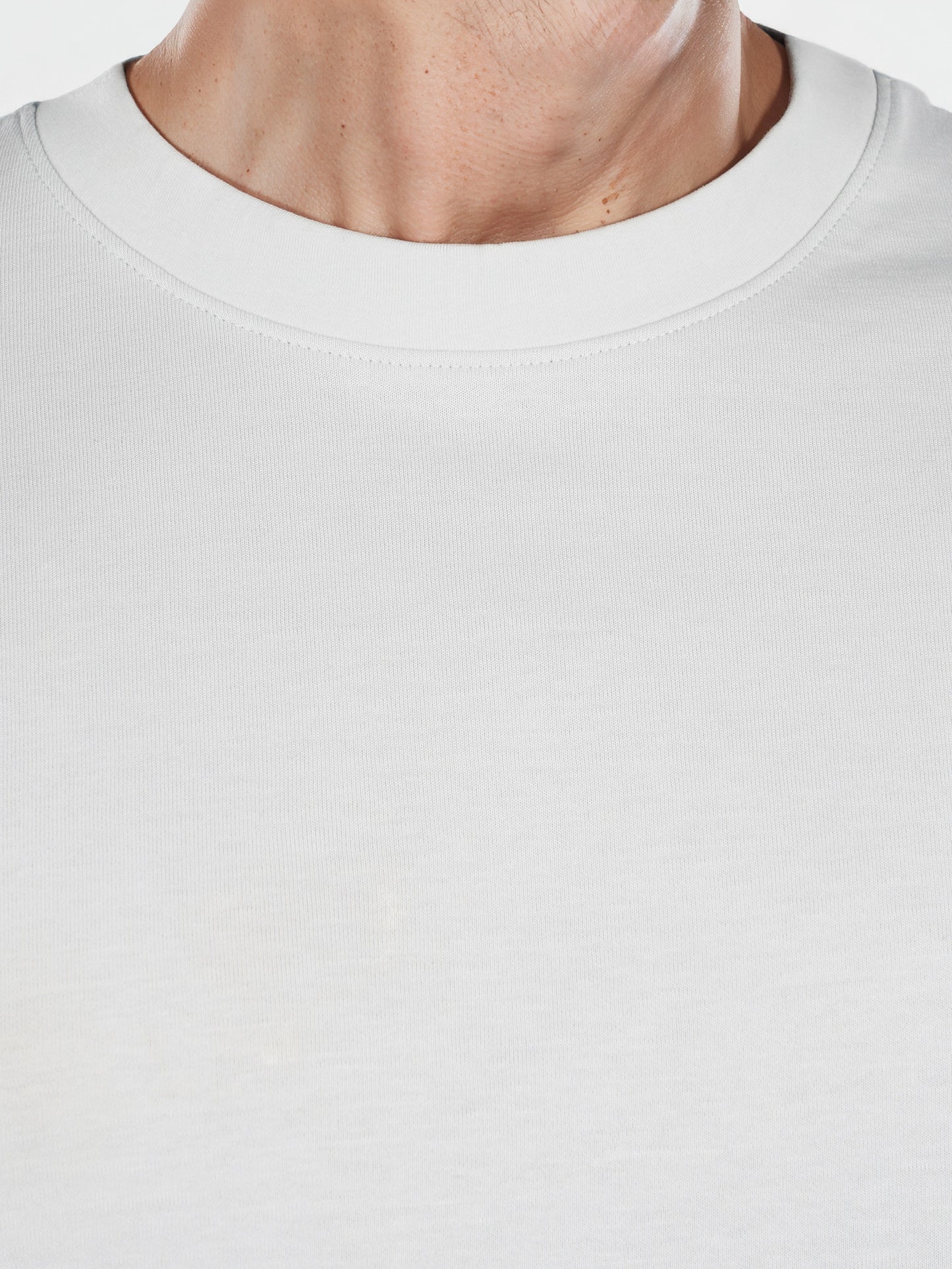 Celio* Solid Regular Fit Poly-Cotton Blue T-Shirt