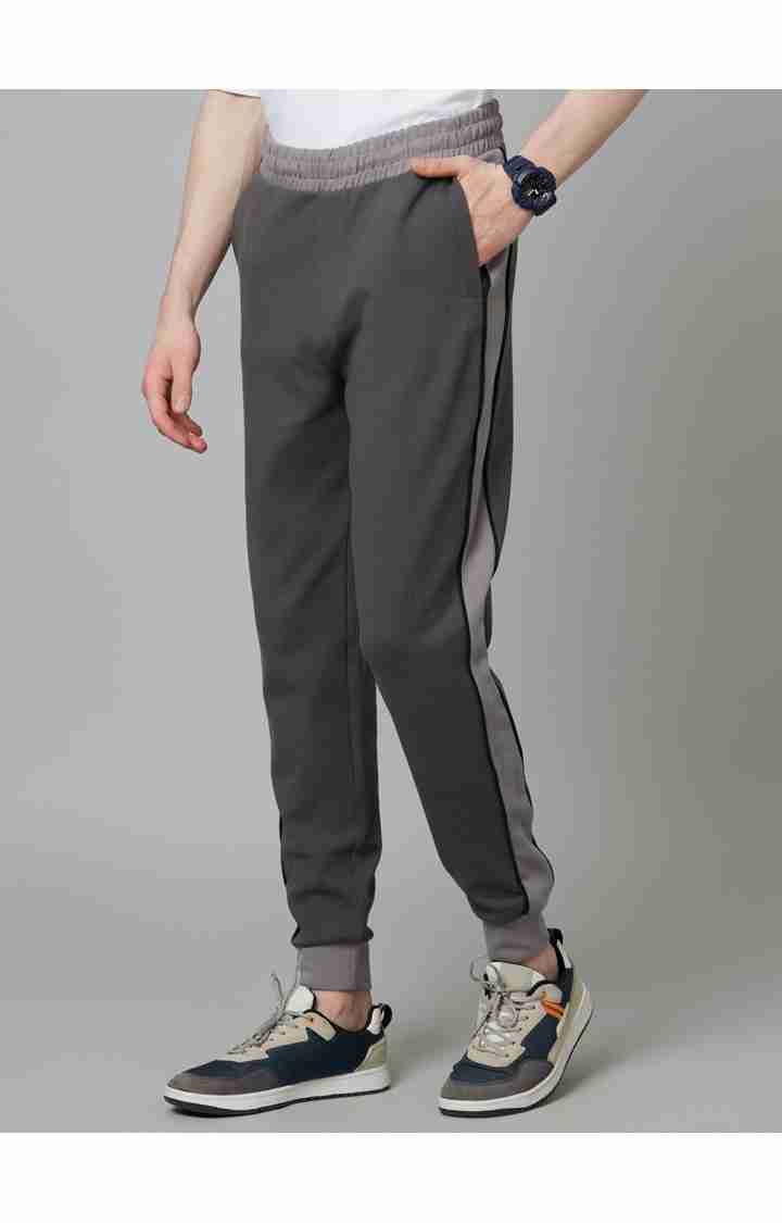 Celio* Colourblock Regular Fit Grey Trouser