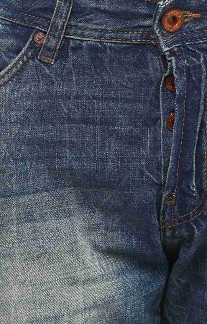 Celio* Cotton Regular Fit Blue Jean