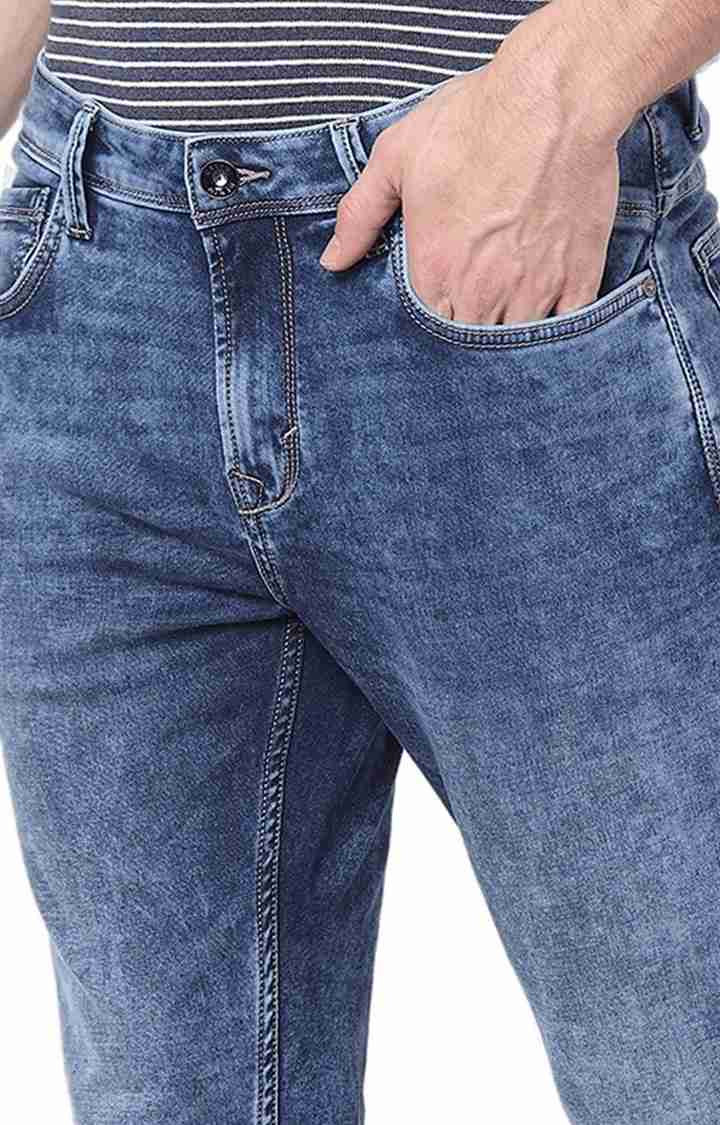 Celio* Cotton Skinny Fit Blue Jean