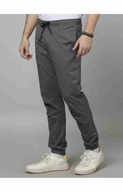 Grey Slim Fit Trousers