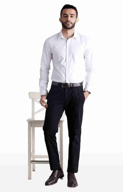 Black Slim Fit Trousers