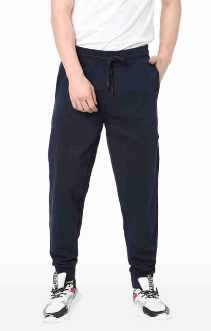 Navy Blue Skinny Fit Joggers