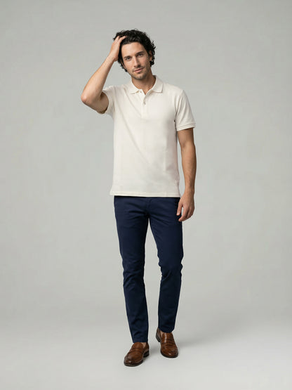 Celio Mens White Solid Slim Fit Cotton T-Shirts