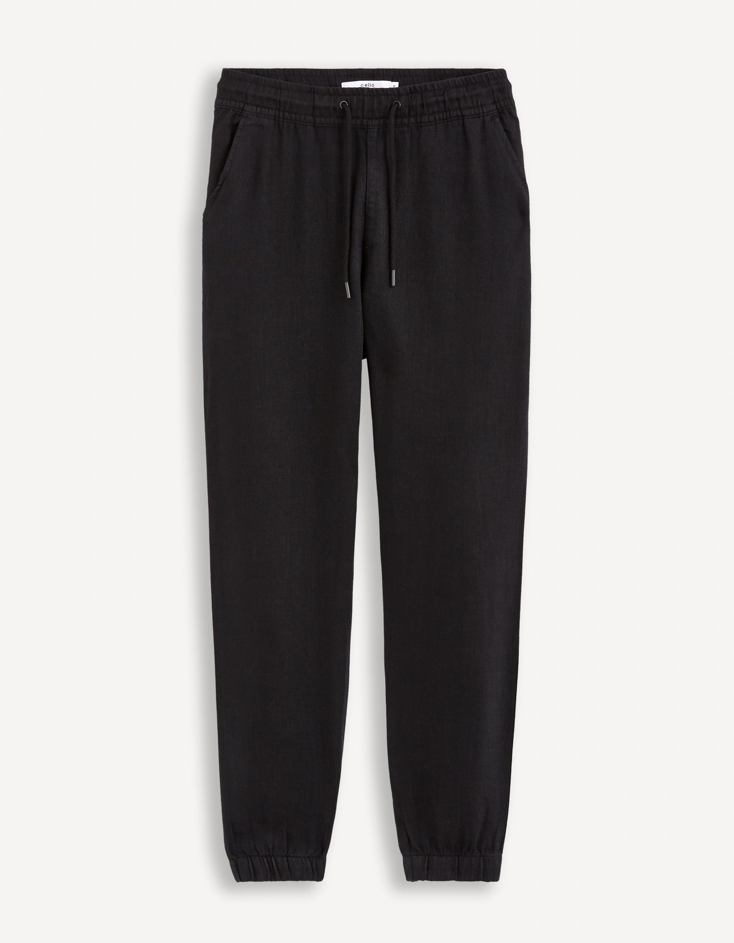 Black Regular Fit Trousers