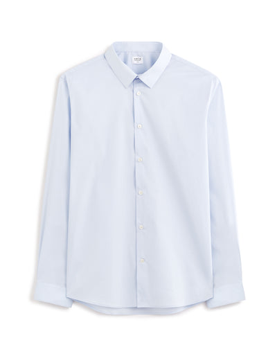 Celio* Slim Fit Workwear Shirt-Light Blue