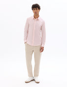 Celio* Men Slim Fit Cotton Shirt-Pink