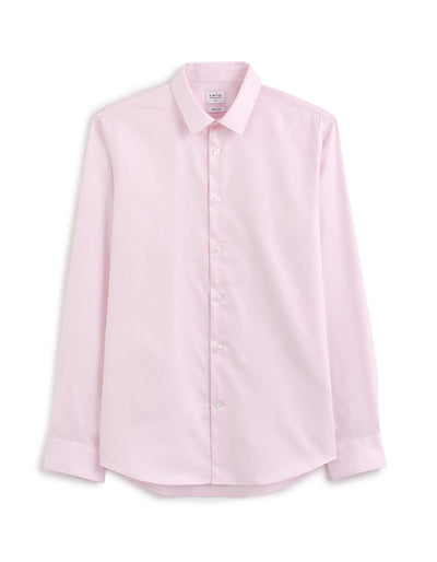 Celio* Slim Fit Cotton-100% Formal Shirt-Pink