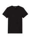 Celio* Black Solid Cotton Regular Fit Men T-Shirt