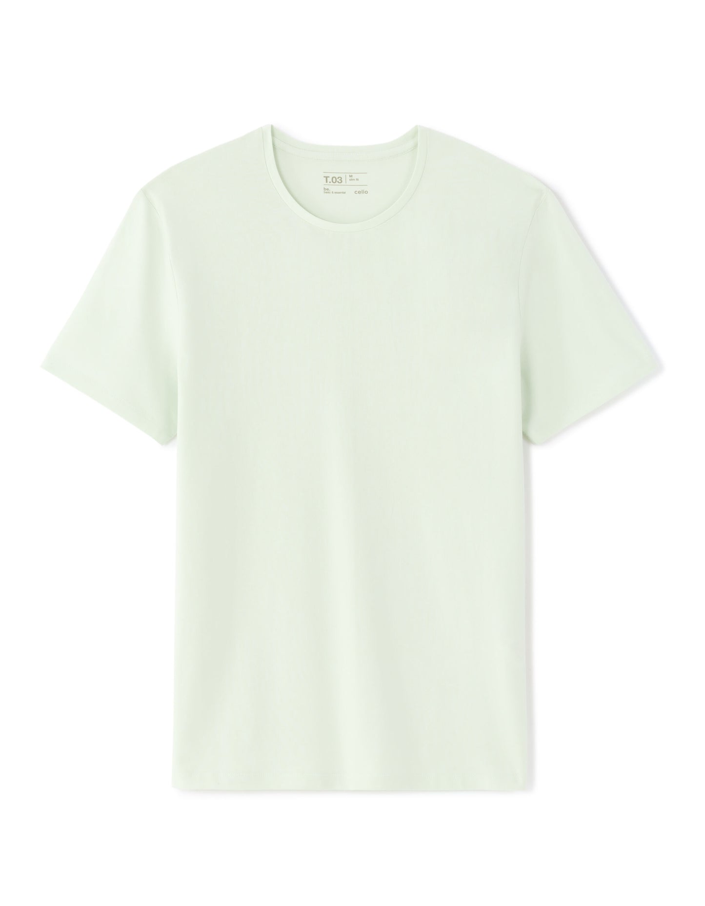 Slim Fit 100% Cotton Solid Crew Neck T-Shirts