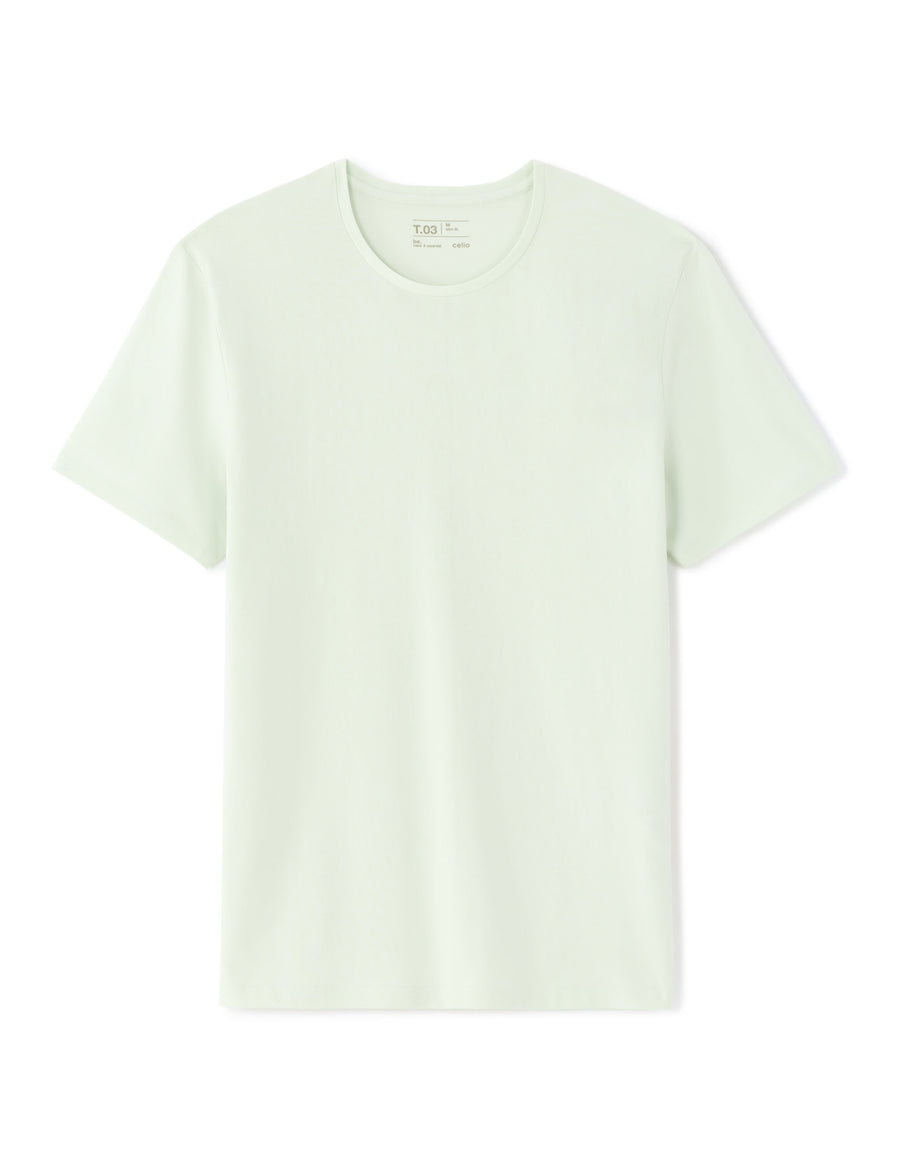 Slim Fit 100% Cotton Solid Crew Neck T-Shirts