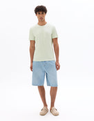 Slim Fit 100% Cotton Solid Crew Neck T-Shirts