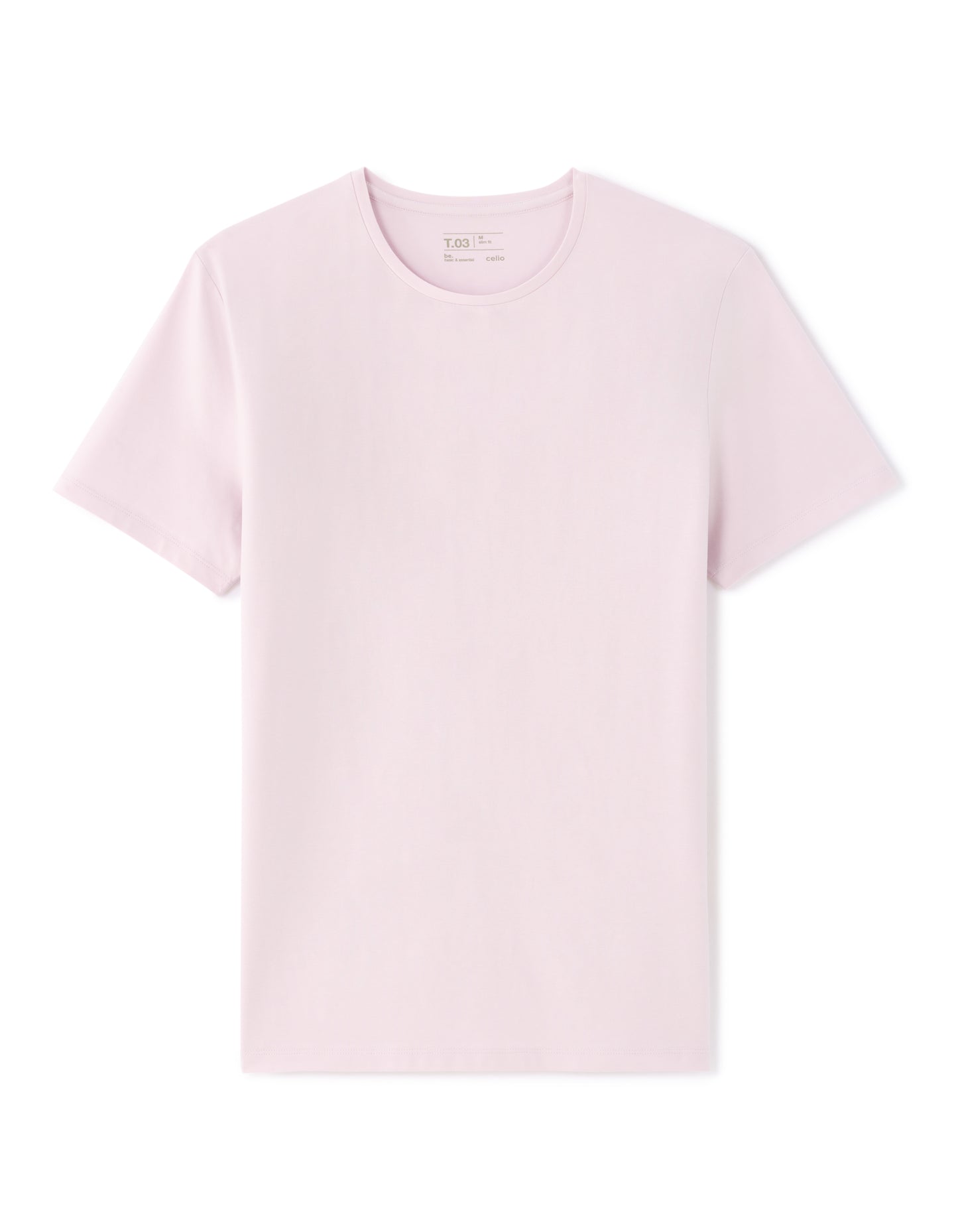 Celio Solid  Cotton Purple T-Shirt