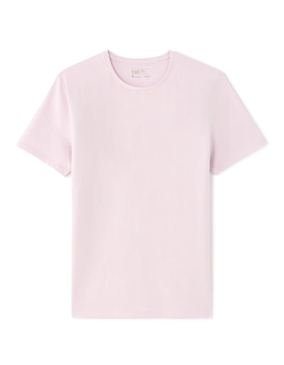 Celio Solid  Cotton Purple T-Shirt