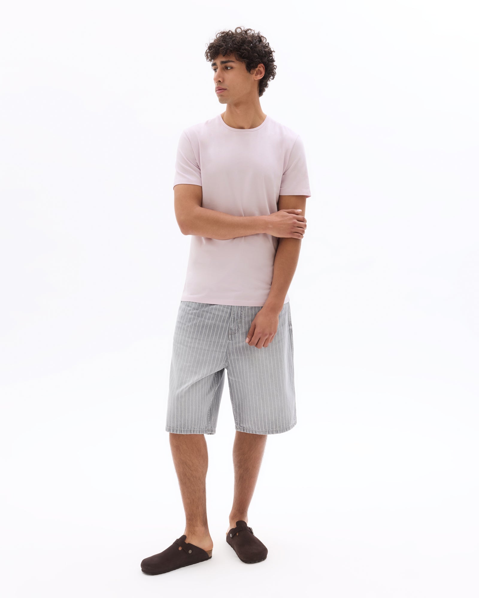Celio Solid  Cotton Purple T-Shirt