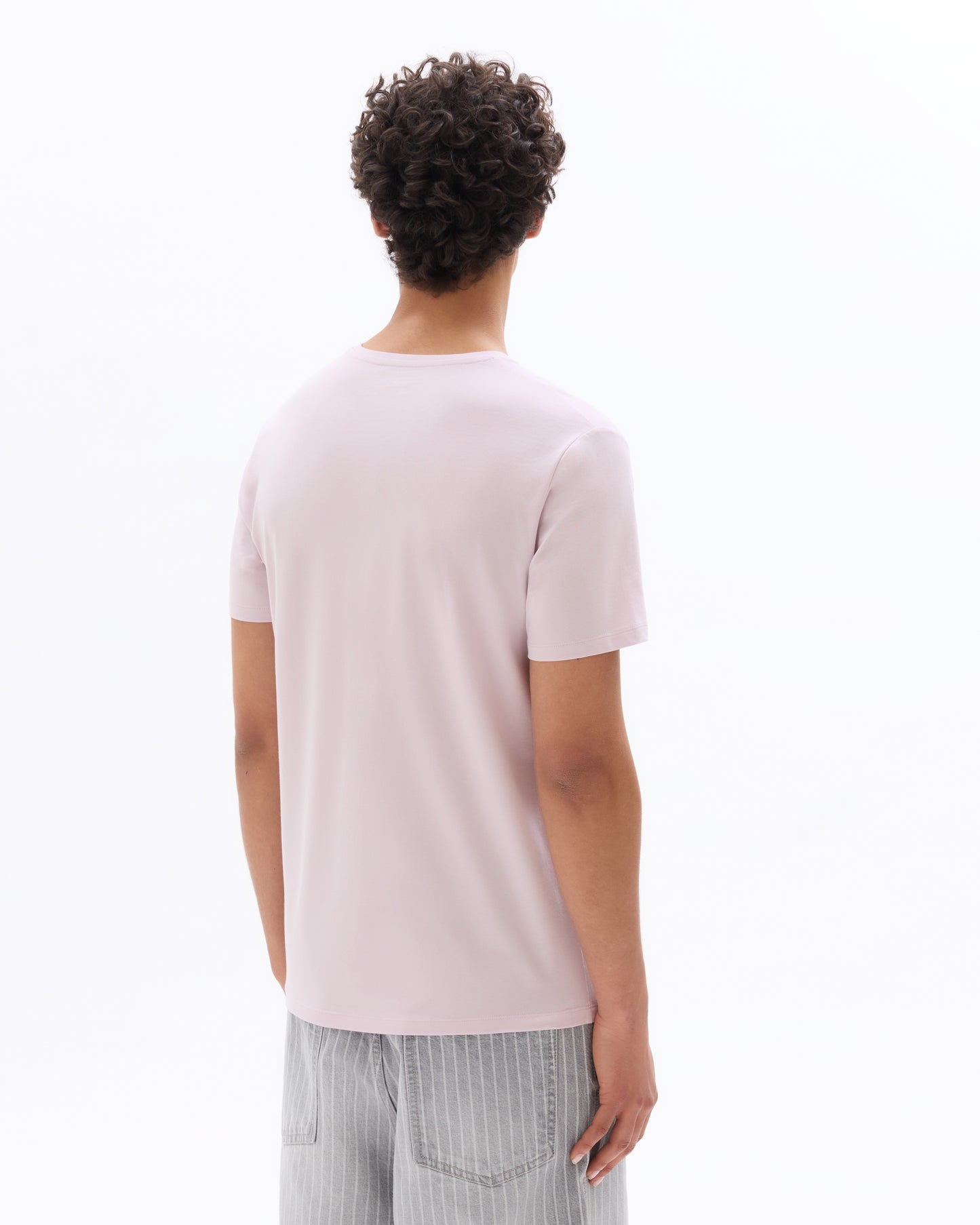 Celio Solid  Cotton Purple T-Shirt