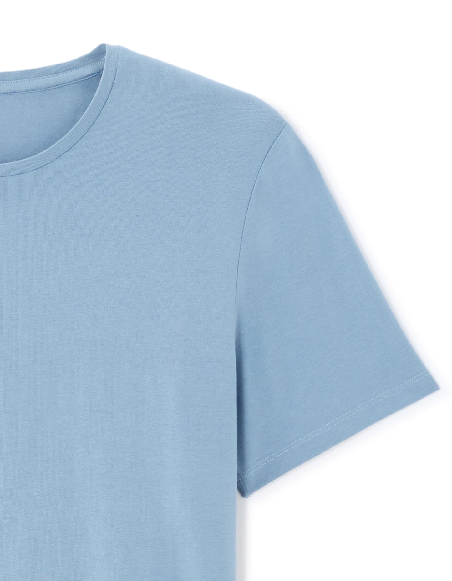 Slim Fit 100% Cotton Solid Crew Neck T-Shirts