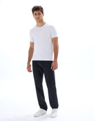 Celio* Solid Cotton Men Regular Fit White T-Shirt