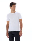 Celio* Solid Cotton Men Regular Fit White T-Shirt