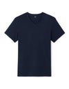 Celio* Solid Regular Fit Cotton Navy Blue T-Shirt
